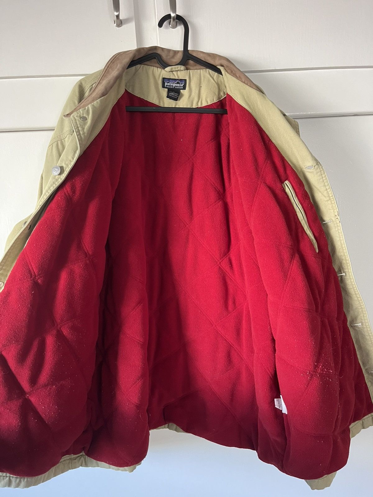 Patagonia 1991 Patagonia Fleece Lined Canvas Chore Coat Size US XL / EU 56 / 4 - 2 Thumbnail