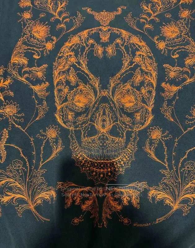 Other Alexander McQueen Navy Skull Embroidered Sweatshirt . Size US M / EU 48-50 / 2 - 3 Thumbnail