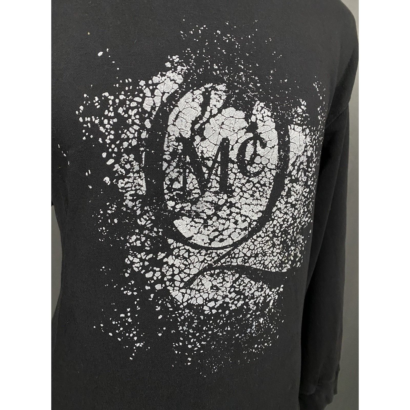 Alexander McQueen Alexander McQueen Big Logo Men's Black Crewneck Sweater Size Size US L / EU 52-54 / 3 - 8 Thumbnail