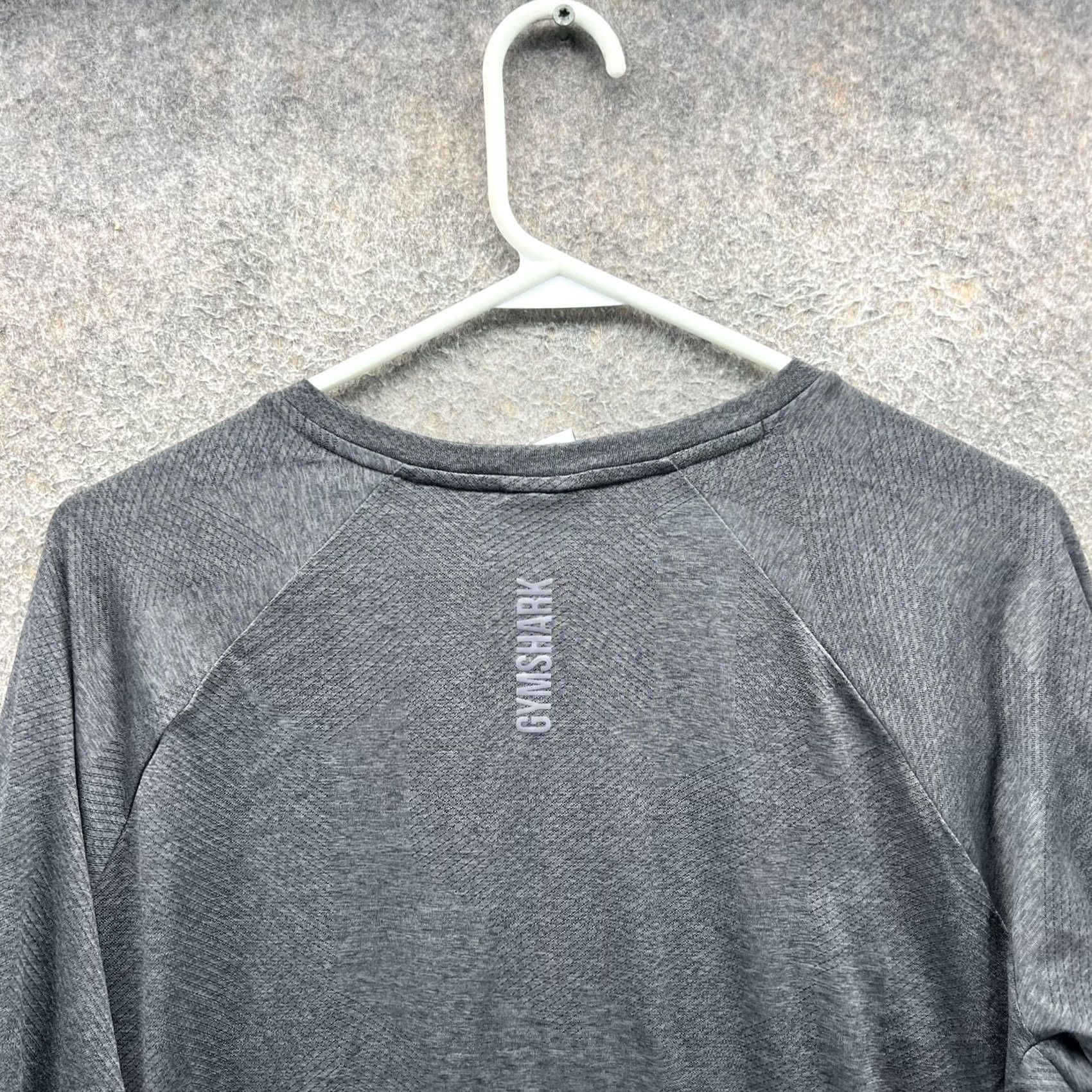 Gymshark Gymshark Shirt Mens L Gray Long Sleeve Performance Training Athletic Top Size US L / EU 52-54 / 3 - 6 Thumbnail