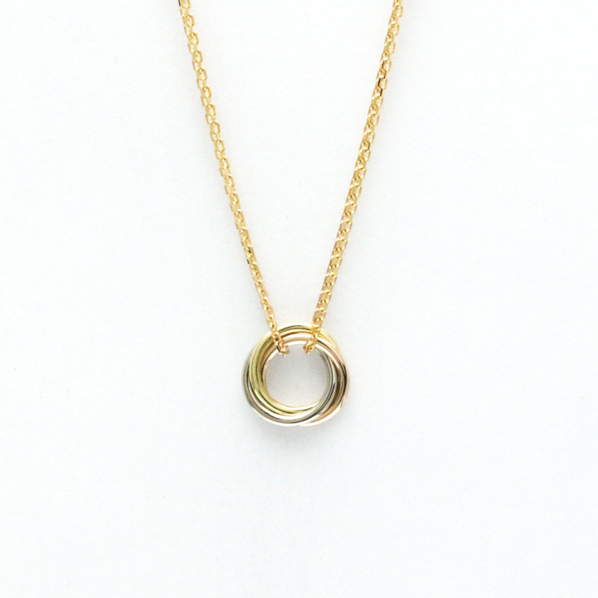 Cartier Baby Trinity Necklace Pink Gold (18K),White Gold (18K