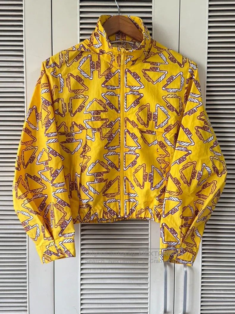 Hermes Hermes Yellow windbreaker Size XXS / US 00 / IT 34 - 1 Thumbnail