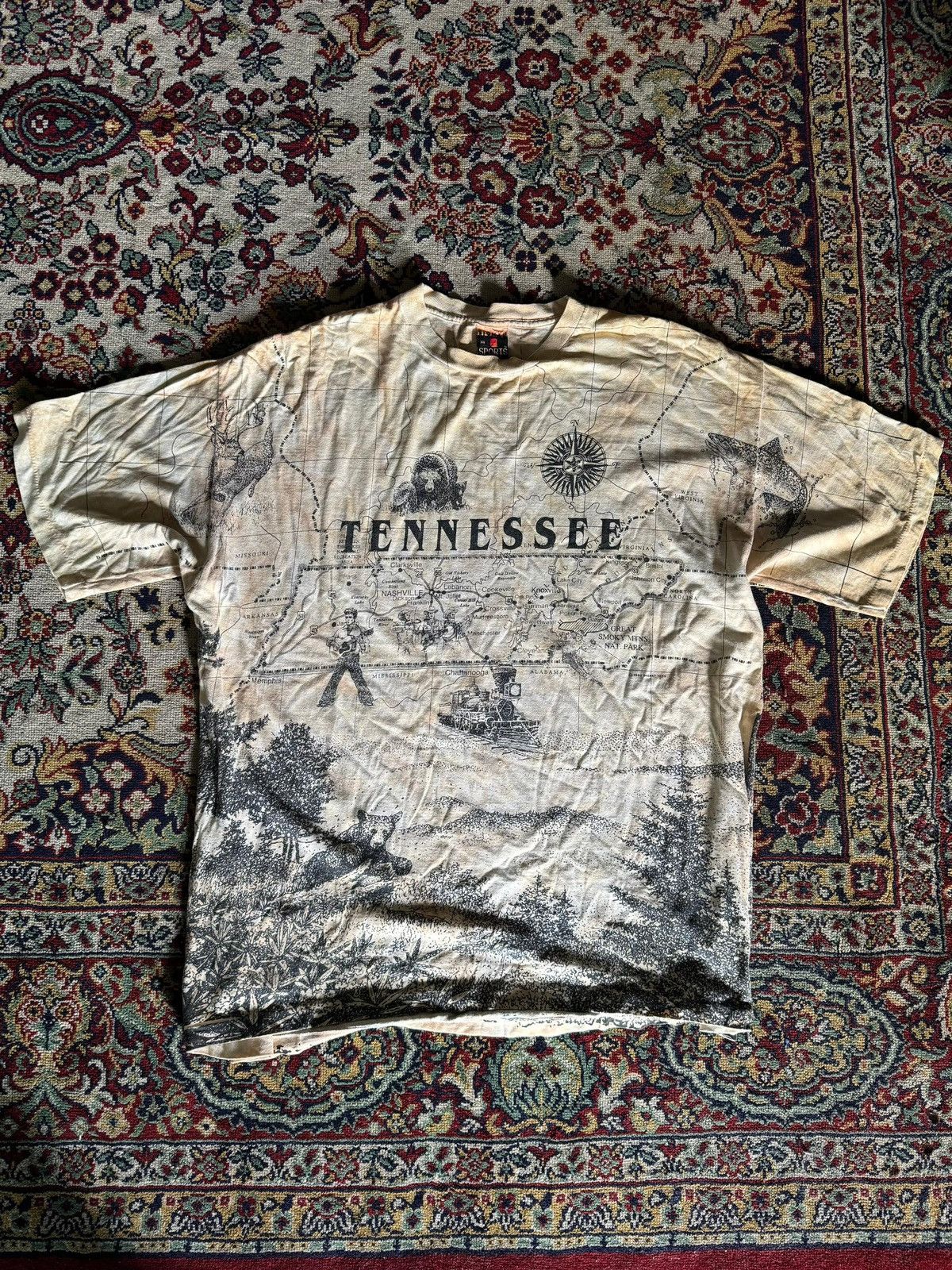 Signal Sport × Vintage Tennesee Vintage Size US XXL / EU 58 / 5 - 1 Thumbnail