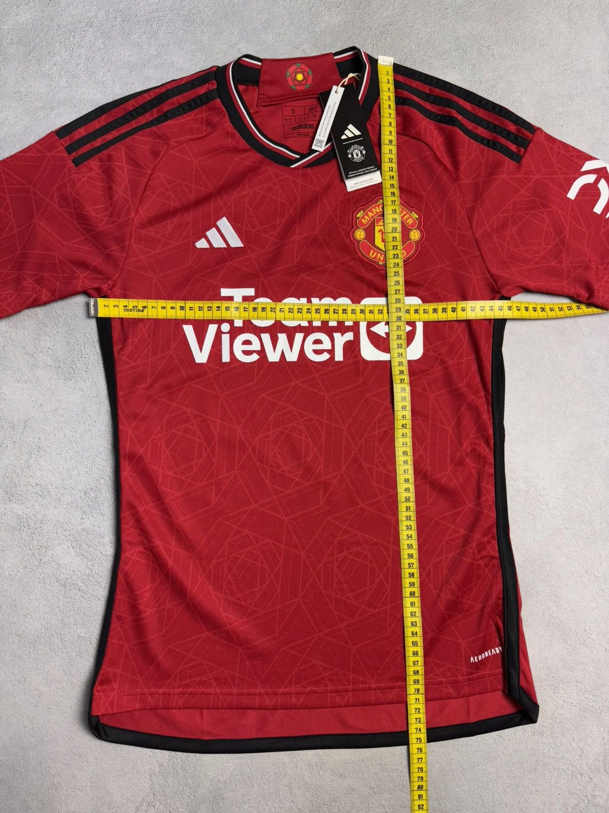 Adidas Manchester United 2023 2024 Home Shirt Soccer Jersey Adidas Size US S / EU 44-46 / 1 - 11 Thumbnail