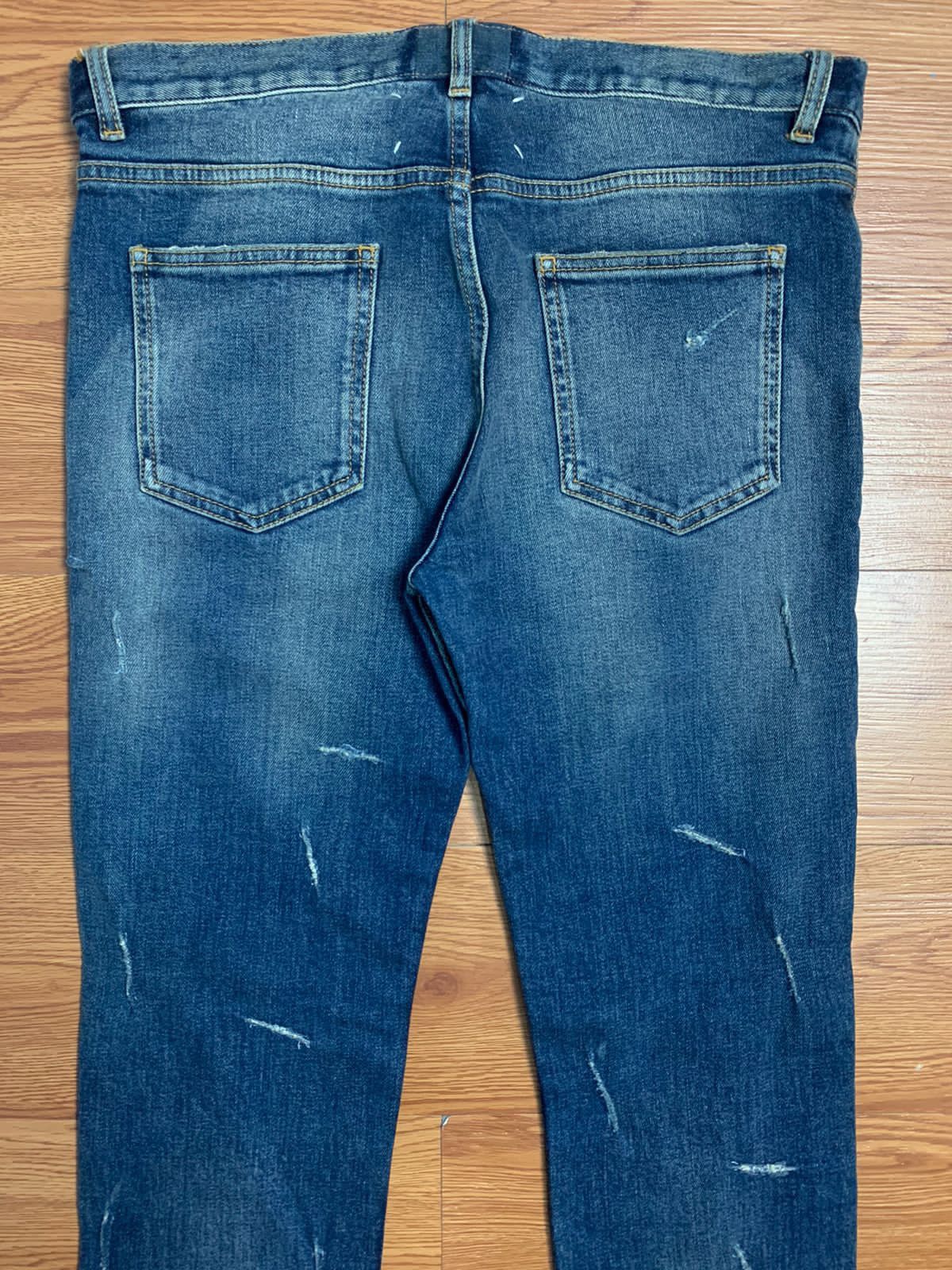 Maison Margiela Maison Margiela Cut Out Washed Denim Size US 30 / EU 46 - 8 Thumbnail