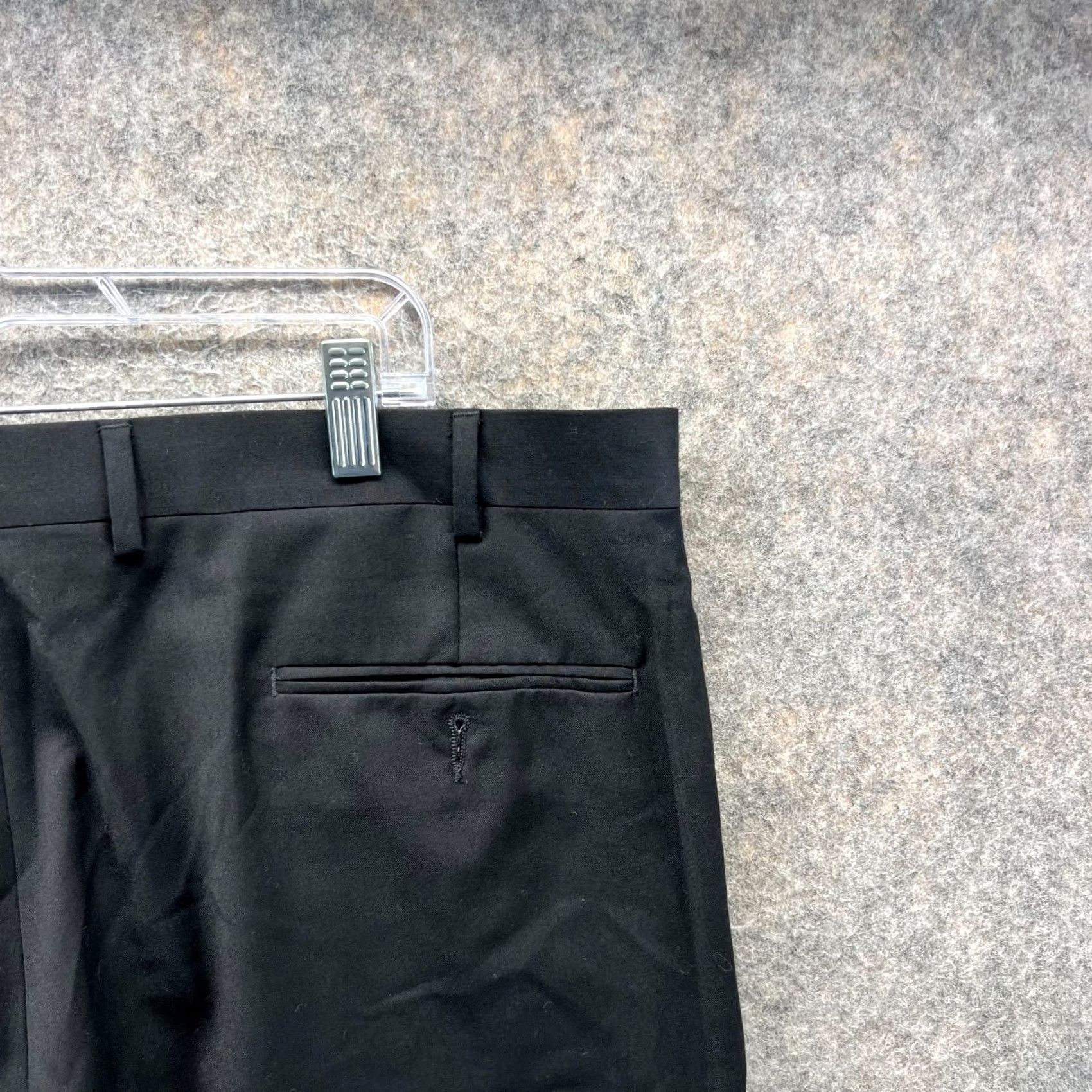 Ralph Lauren VINTAGE Lauren Ralph Lauren Dress Pants Men 38x32 Black Slacks Pleated Preppy Trouser Dress Pants Pants Men 38x32 Black Preppy Vintage Mens Size US 38 / EU 54 - 4 Thumbnail