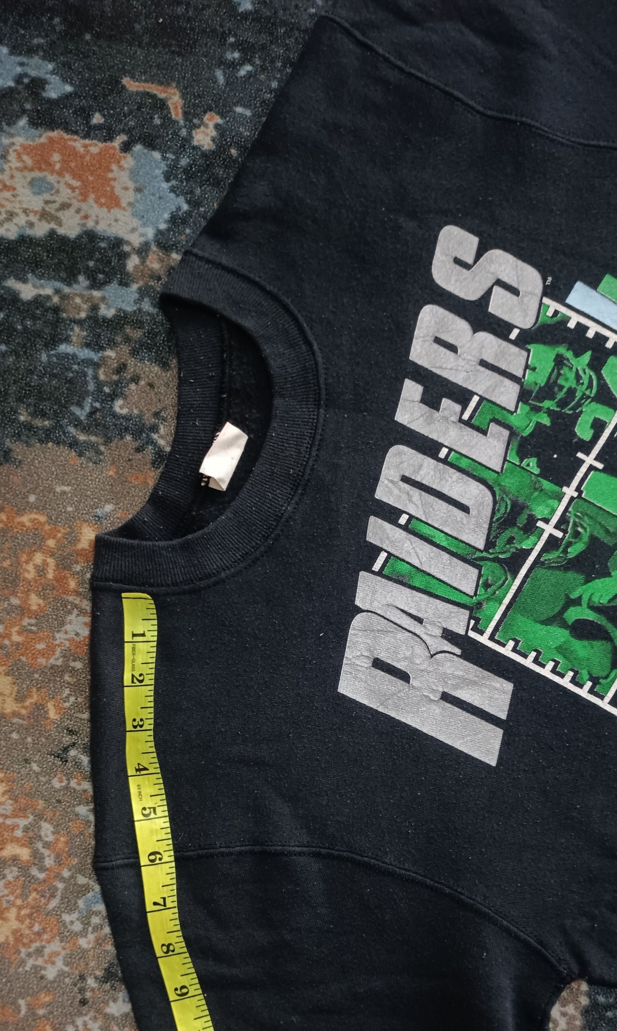 NFL Vintage 90s💥 Raiders Football NFL Salem Sportswear Size US M / EU 48-50 / 2 - 9 Thumbnail