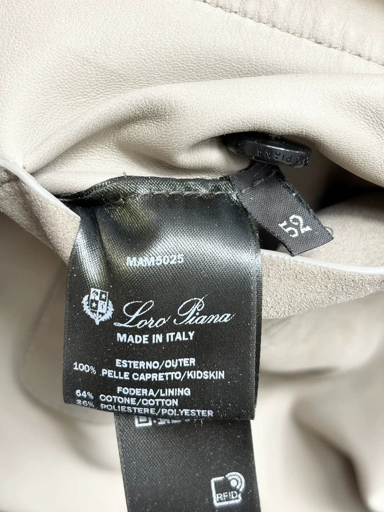 Loro Piana LORO PIANA Traveller suede leather travel jacket for men Size US L / EU 52-54 / 3 - 5 Thumbnail