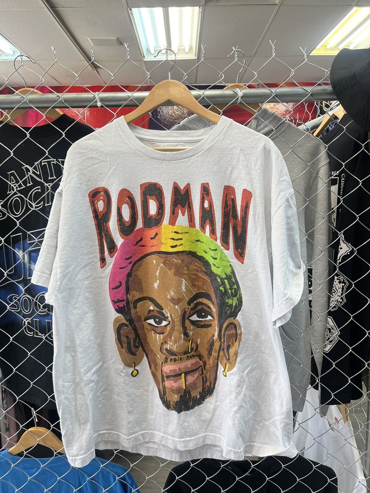 Market Market x Dennis Rodman tee | Grailed