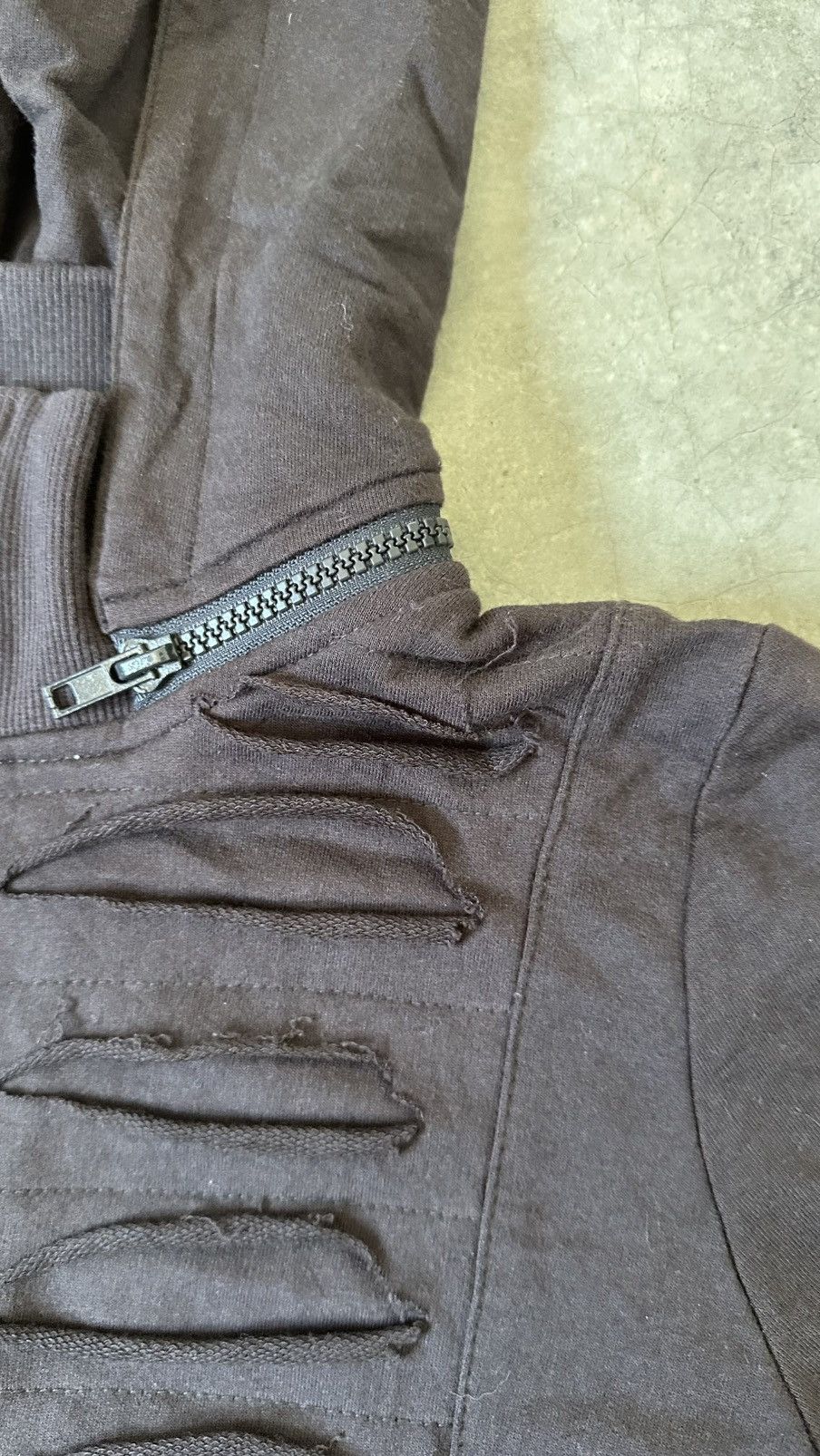 Japanese Brand VINTAGE JAPANESE PUNK AVANT GARDE HOODIE Size M / US 6-8 / IT 42-44 - 5 Thumbnail