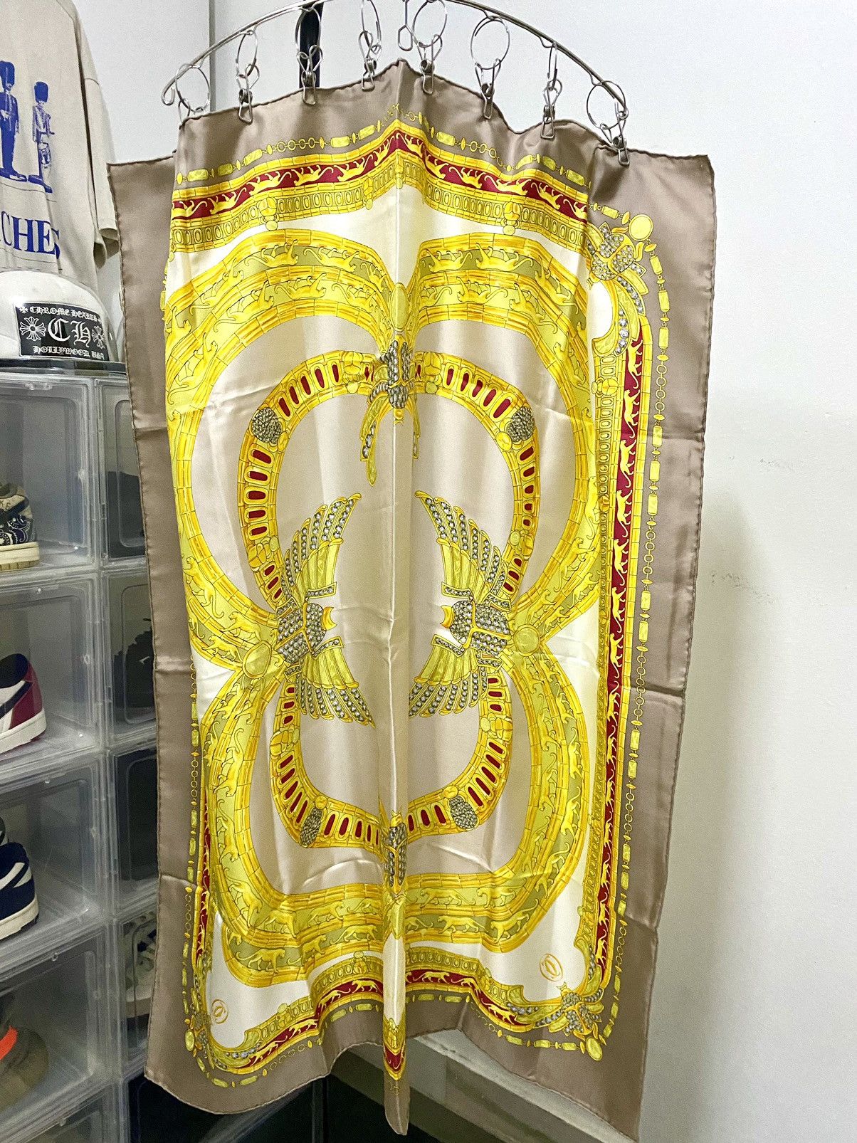 Cartier Cartier 100% Silk scarves made in france Size ONE SIZE - 1 Thumbnail
