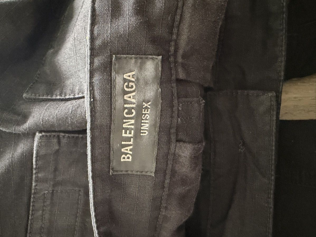 Balenciaga BALENCIAGA FLARED CARGO BLACK SIZE XXS RARE SIZE Size US 27 - 10 Thumbnail