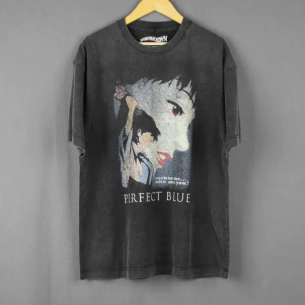 Japanese Brand Hikaru x Jyoge PERFECT BLUE Anime Short Sleeve T-Shirt Size US S / EU 44-46 / 1 - 6 Thumbnail