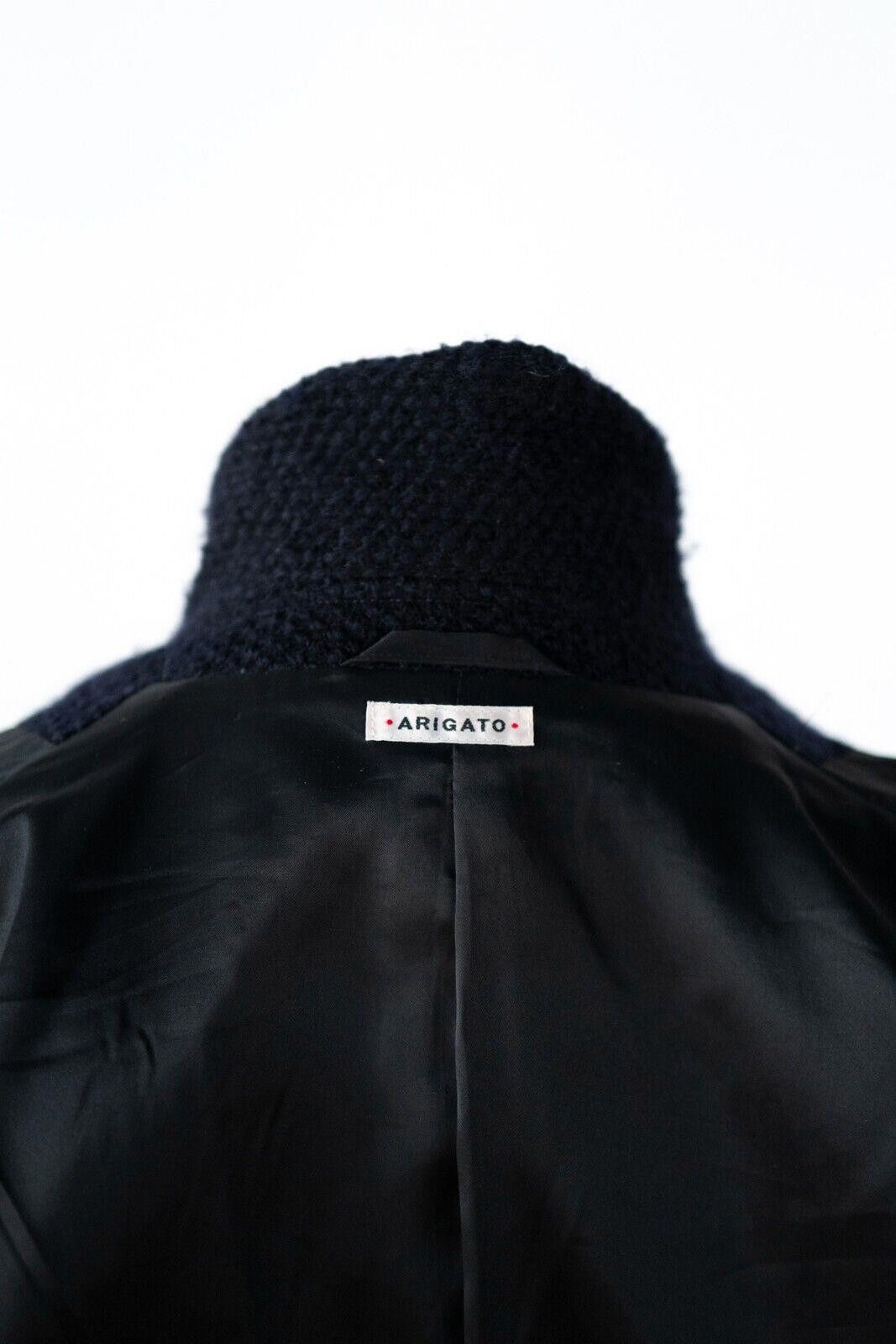Blue Blue Japan Arigato Mohair Pure Indigo Long Coat Sz. S Size S / US 4 / IT 40 - 4 Thumbnail