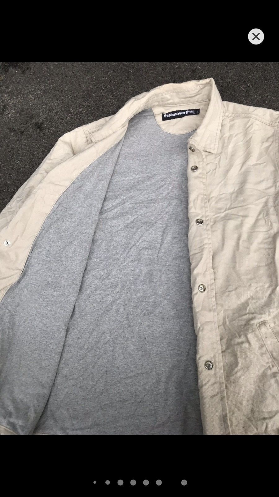 New Balance × thisisneverthat THISISNERVERTHAT VISUAL ARCHIVES COACH JACKET Size US S / EU 44-46 / 1 - 7 Thumbnail