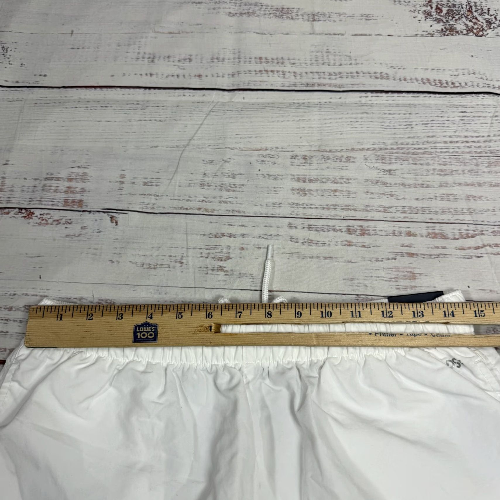 Vintage DSG Women's Notched Woven Short White Active High Rise Water Repellent M New Size 32" / US 10 / IT 46 - 2 Thumbnail