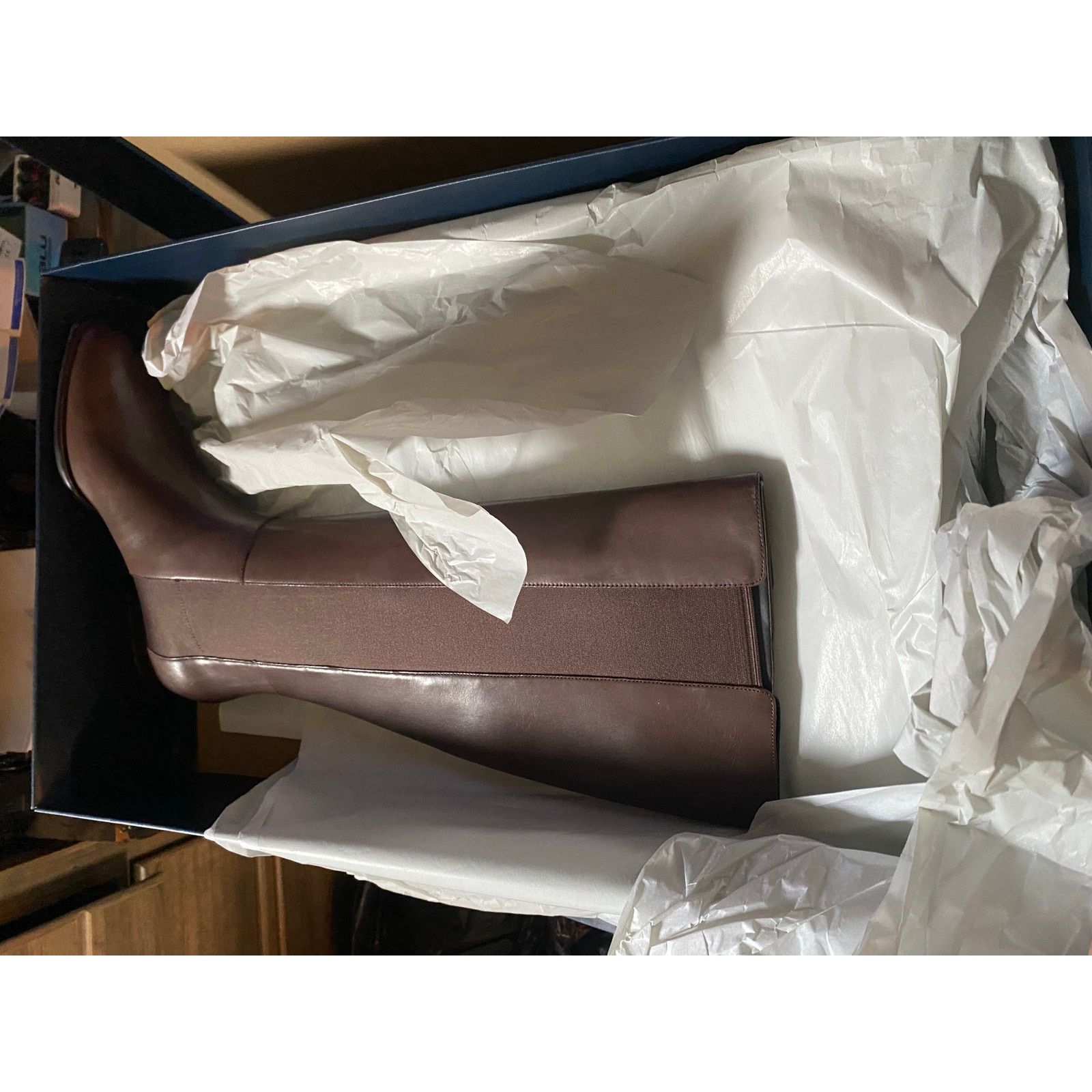 Cole Haan Cole Haan Hallee Stretch Boot Java Leather NWT W9 Size US 9 / IT 39 - 5 Thumbnail