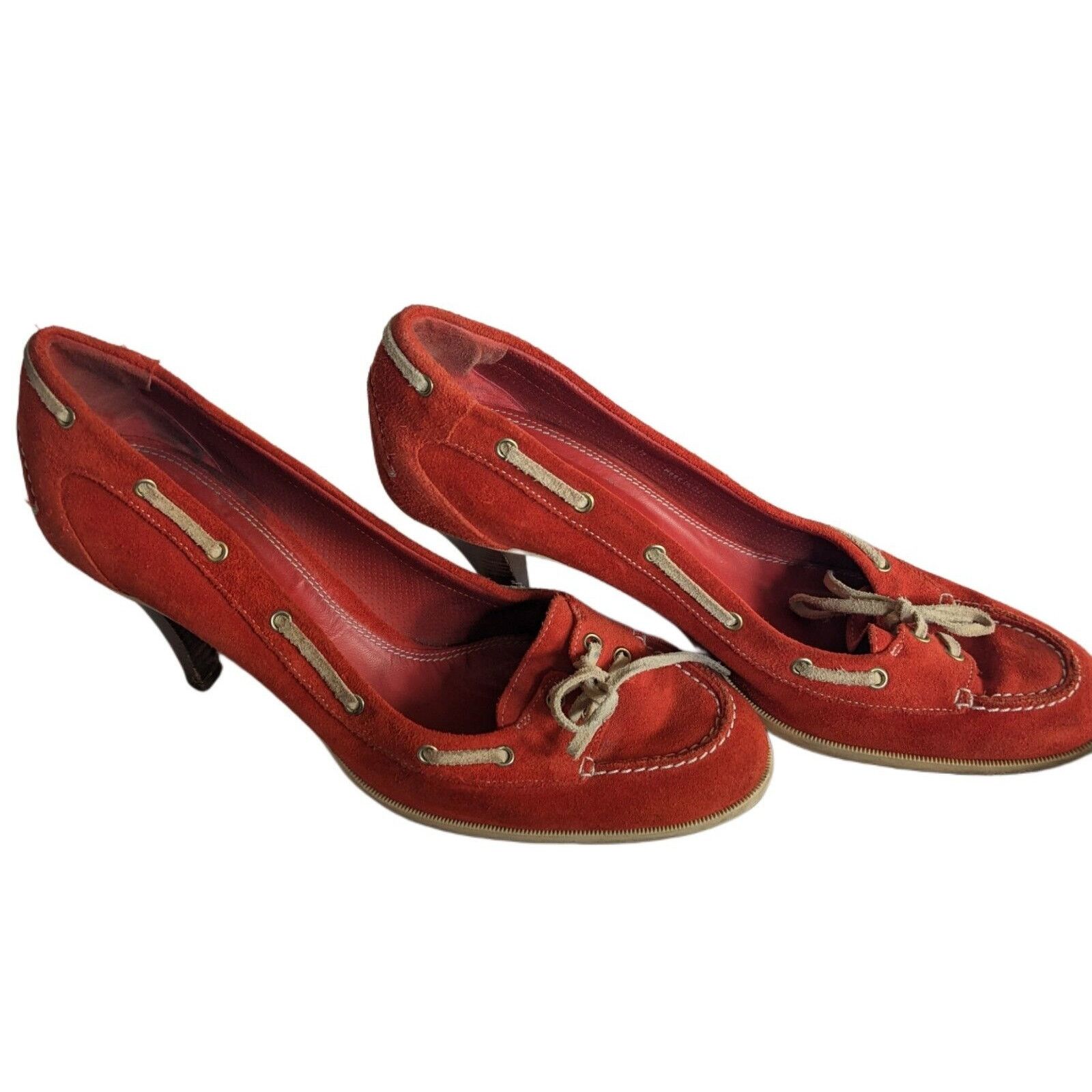 Bally Bally High Heels Balmoral Suede Rawhide Trim. Made in Italy Size US 10 / IT 40 - 10 Thumbnail