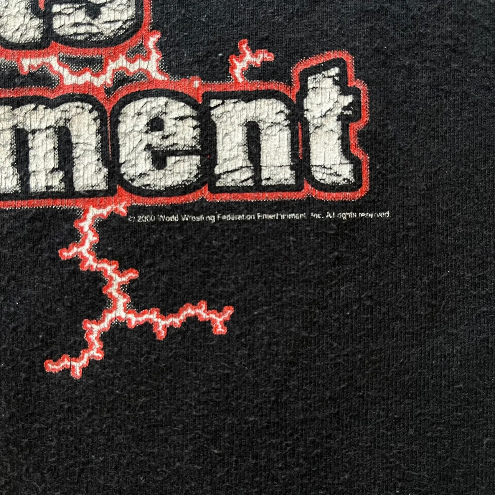 WWF The Rock Most Electrifying Man 2000 Tee Size US XS / EU 42 / 0 - 7 Thumbnail