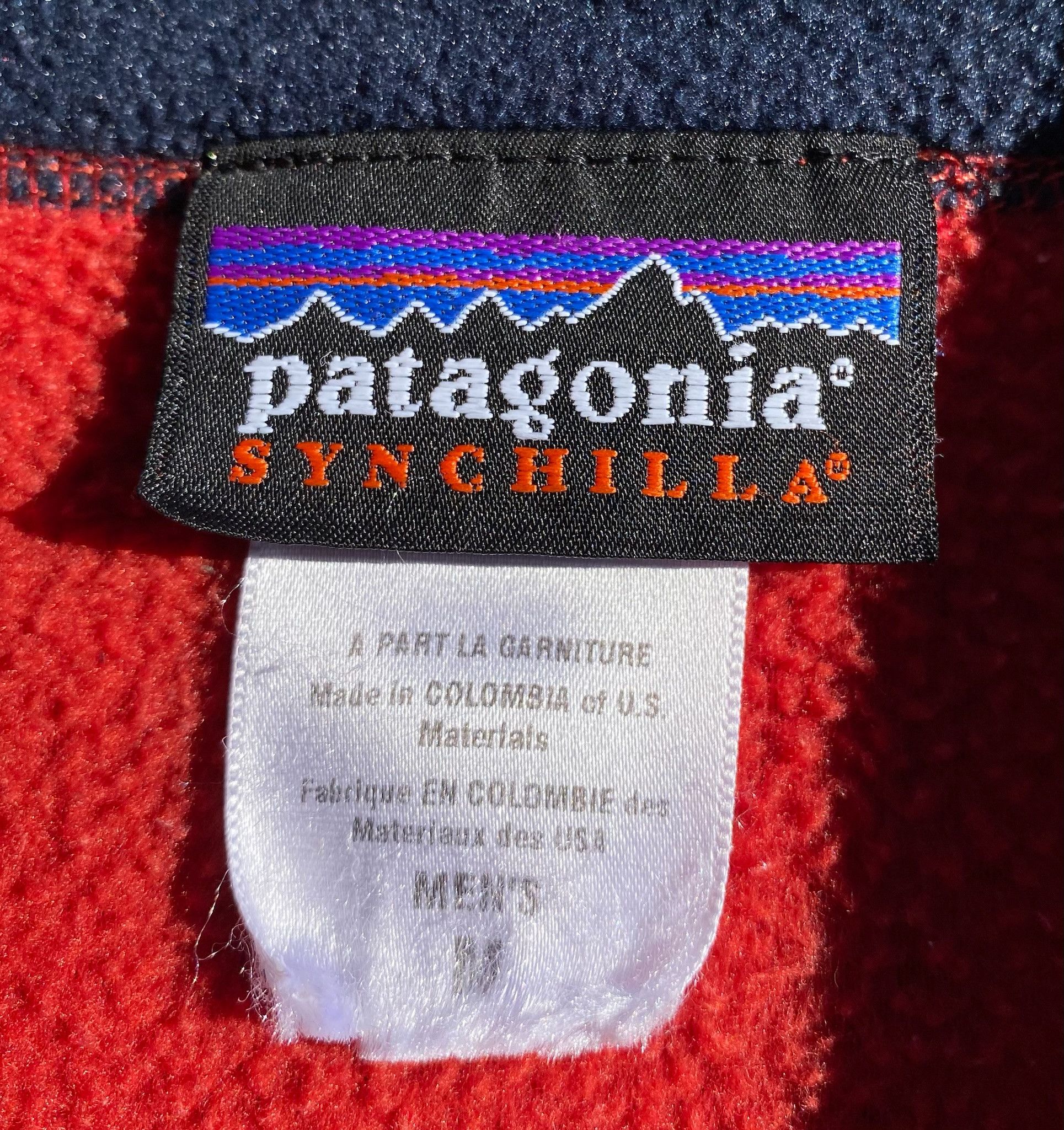 Patagonia 90’s Patagonia Synchilla Red Fleece Full Zip Vest Medium Size US M / EU 48-50 / 2 - 3 Thumbnail