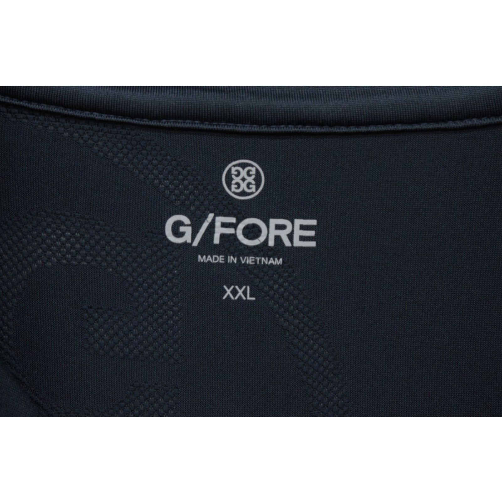 G/FORE G/Fore 1/4 Zip Performance Golf Shirt Men's 2XL Blue Long Sleeve Athleisure Regular Fit Size US XXL / EU 58 / 5 - 6 Thumbnail