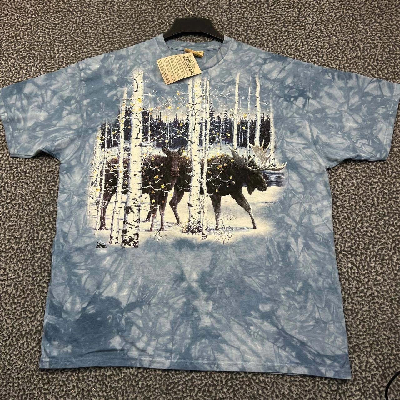 The Mountain Vintage The Mountain Moose Shirt Men Tie Dye Cotton New 2XL Size US XXL / EU 58 / 5 - 1 Thumbnail