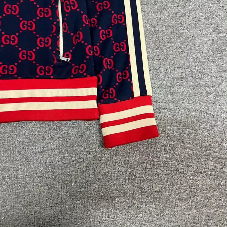 Gucci Gucci Printed Double G Varsity Jacket M Size-2506 Size M / US 6-8 / IT 42-44 - 3 Thumbnail