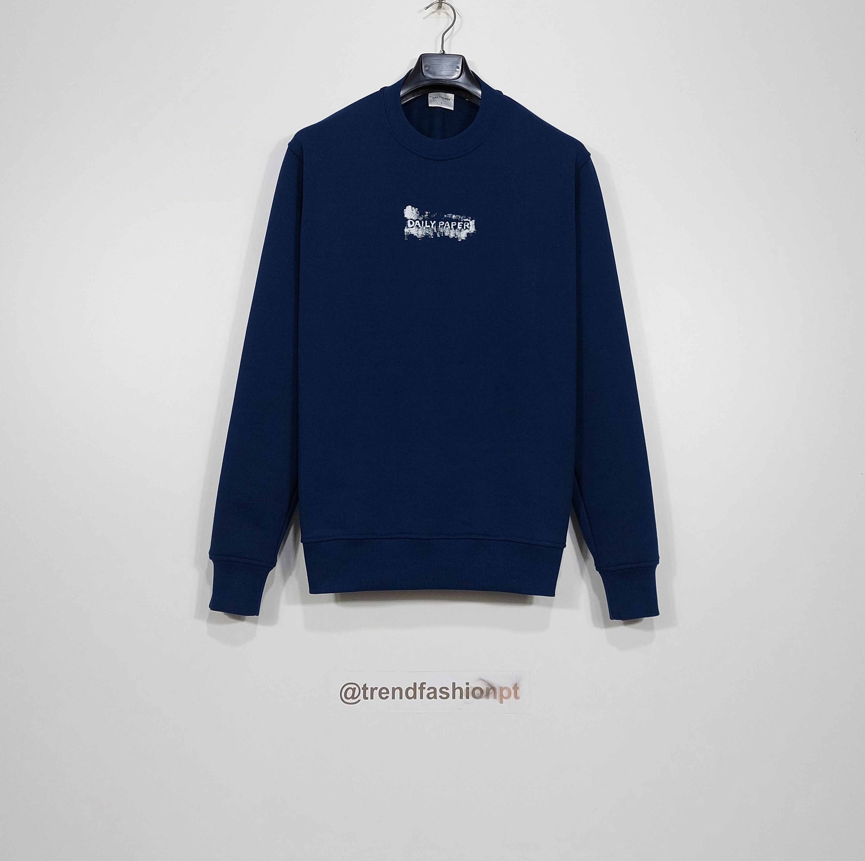 Daily Paper scratch logo sweatshirt - navy blue M Size US M / EU 48-50 / 2 - 1 Thumbnail