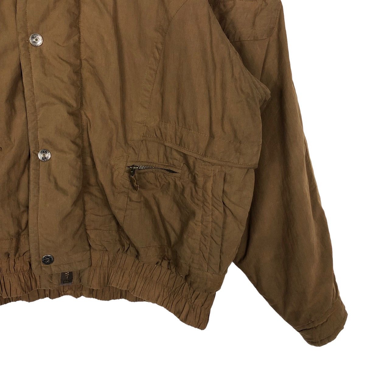 Japanese Brand Vintage Light Puffer Down Bomber Jacket Menlo’s Modes Japan Size US M / EU 48-50 / 2 - 4 Thumbnail