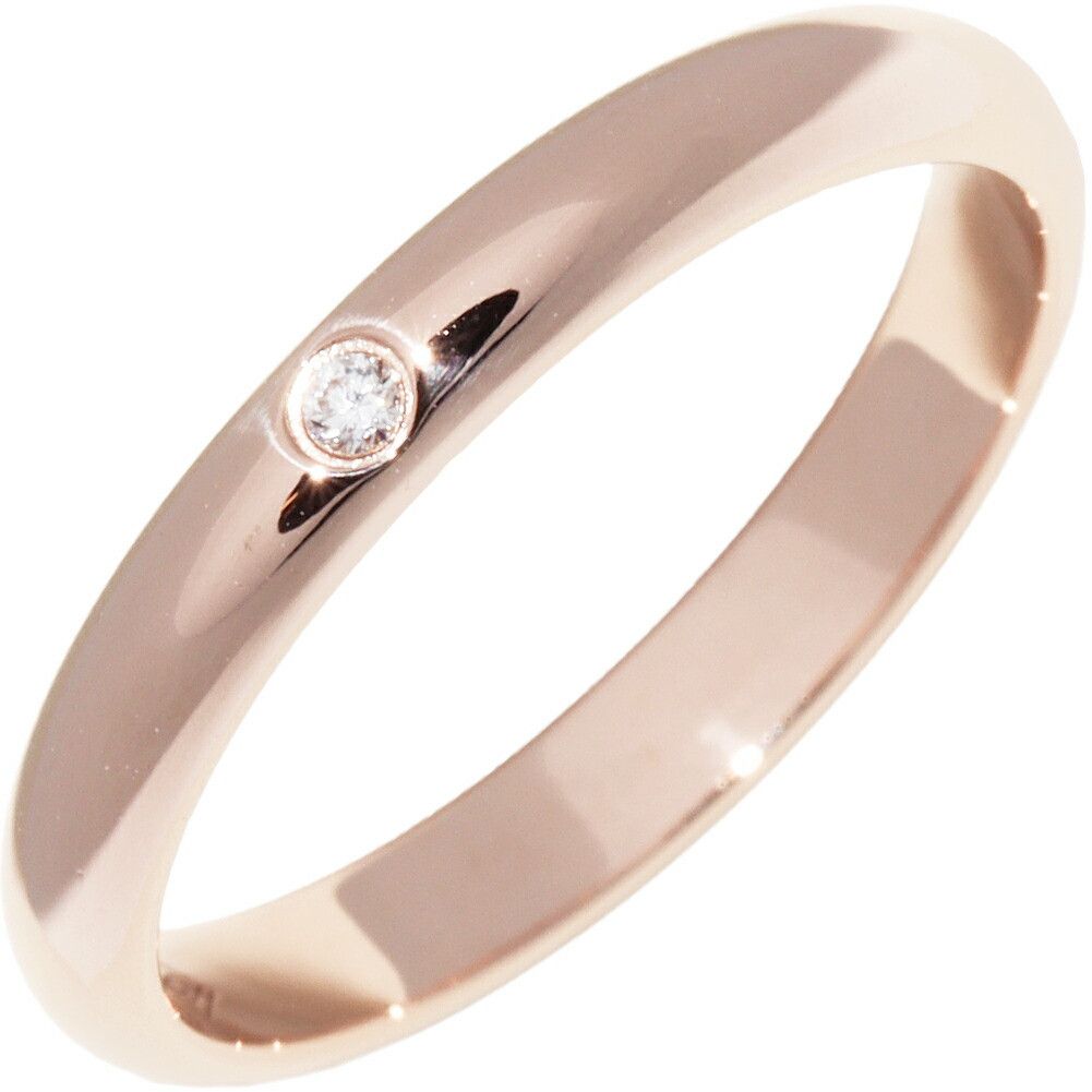 Cartier Cartier Cartier 1895 Wedding Ring Au750 Diamond Ring Size 8 Precious Metal Ring B40882 DUTY FREE for USA Size ONE SIZE - 1 Thumbnail