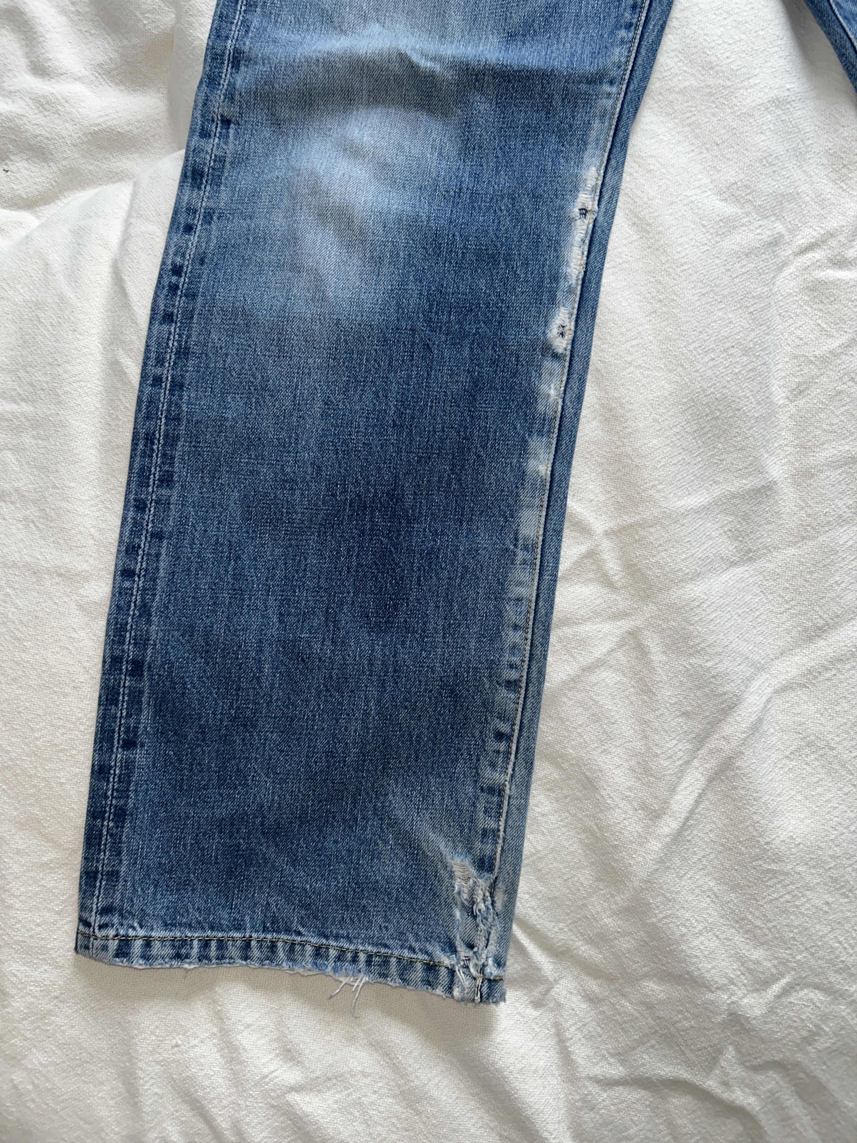 Levi's Vintage Rare Levis 503B Big E Redline Selvedge Denim Pants Size US 31 - 10 Thumbnail
