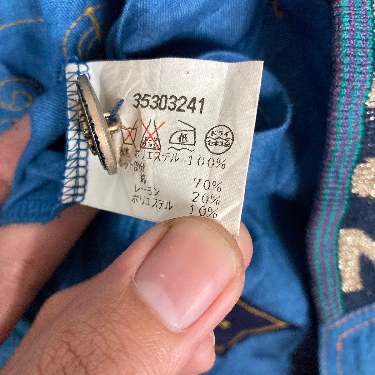 Vintage Vintage Zanobetti Firenze-Italy Fancy Button Jacket Size XL / US 12-14 / IT 48-50 - 14 Thumbnail