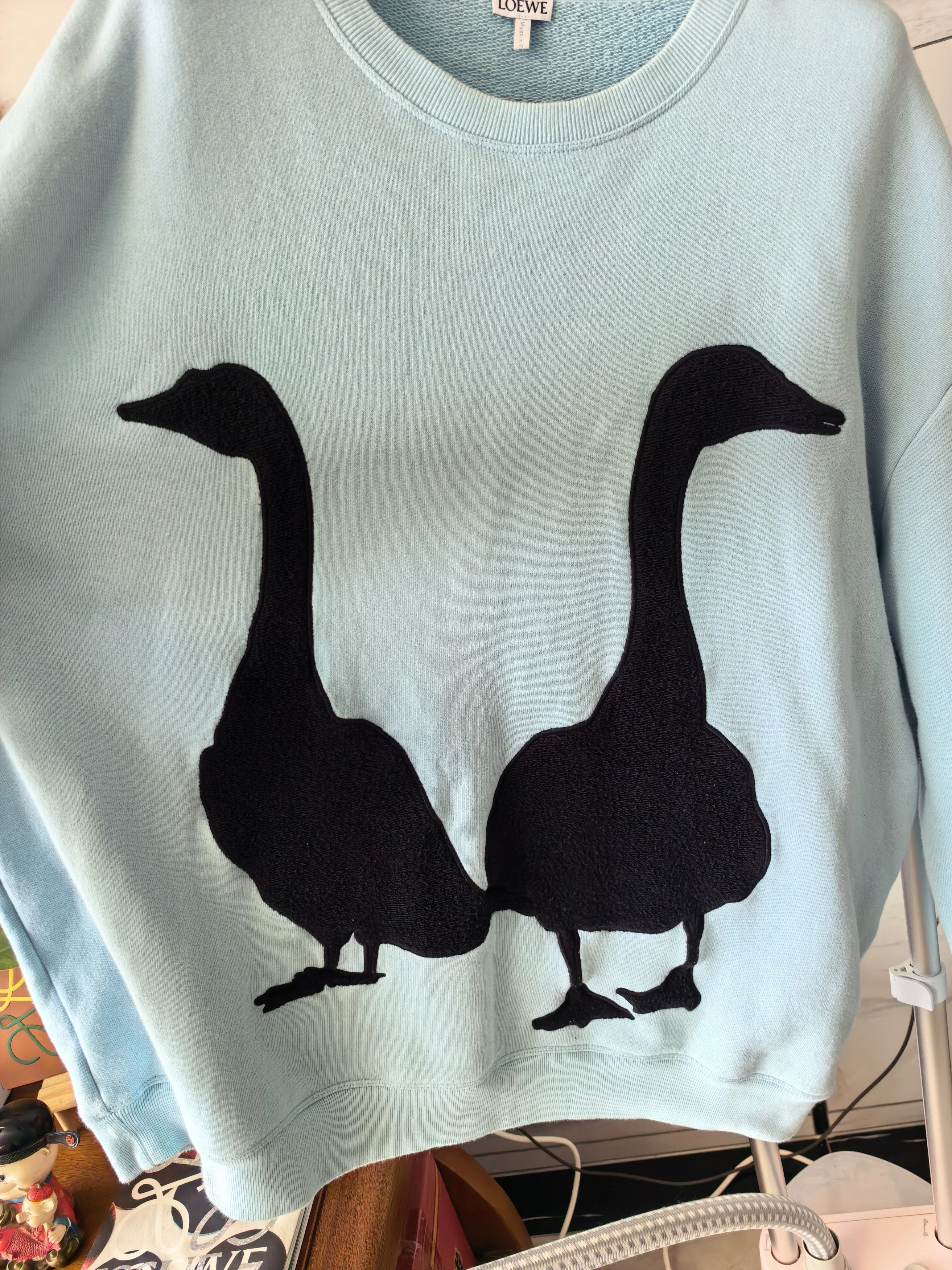 Loewe LOEWE S sweatshirt best fit worn twice unwashed Size US S / EU 44-46 / 1 - 7 Thumbnail