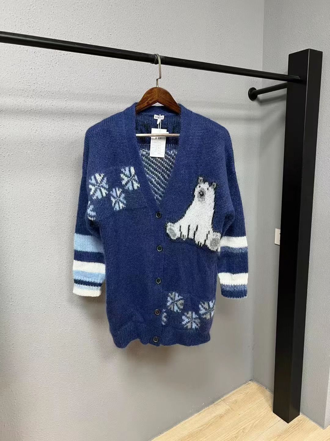 Loewe Loewe Polar Bear Cardigan Size XXS / US 00 / IT 34 - 1 Thumbnail
