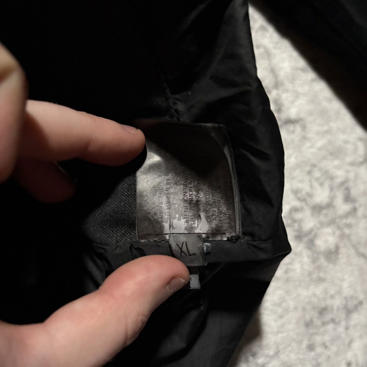 Rick Owens Drkshdw Rick Owens DRKSHDW Velvet Trucker Jacket Black | Size XL Size US XL / EU 56 / 4 - 10 Thumbnail