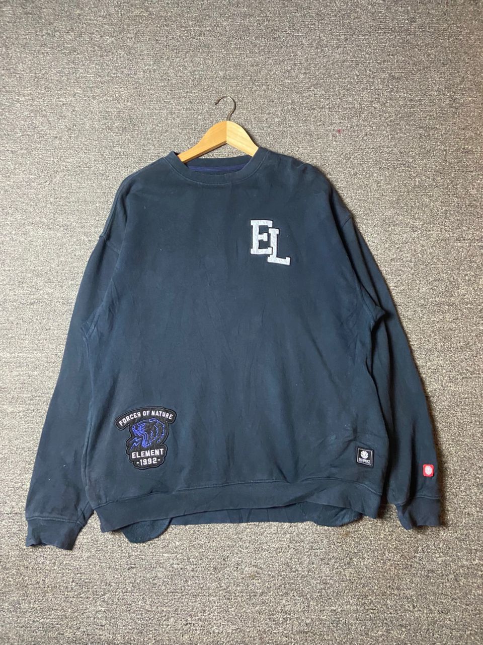 Element Element Brand Embroidered Crewneck Sweatshirt (178) Size US M / EU 48-50 / 2 - 1 Thumbnail