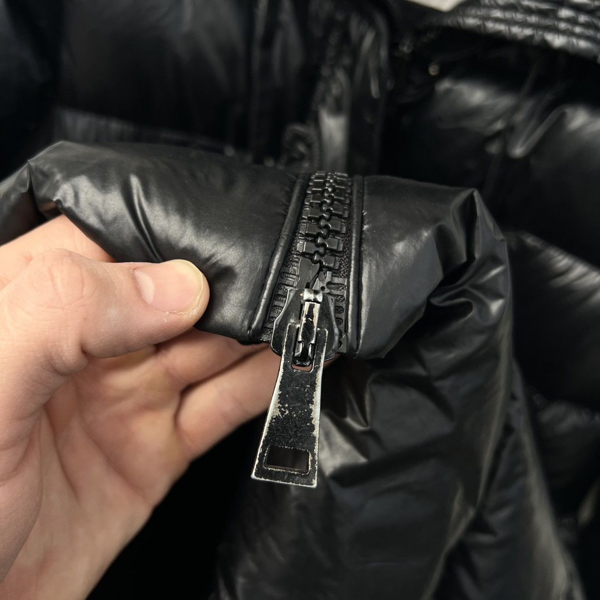 Moncler Moncler Black Aphrotiti Giubbotto Long Down Jacket Coat Size S / US 4 / IT 40 - 11 Thumbnail