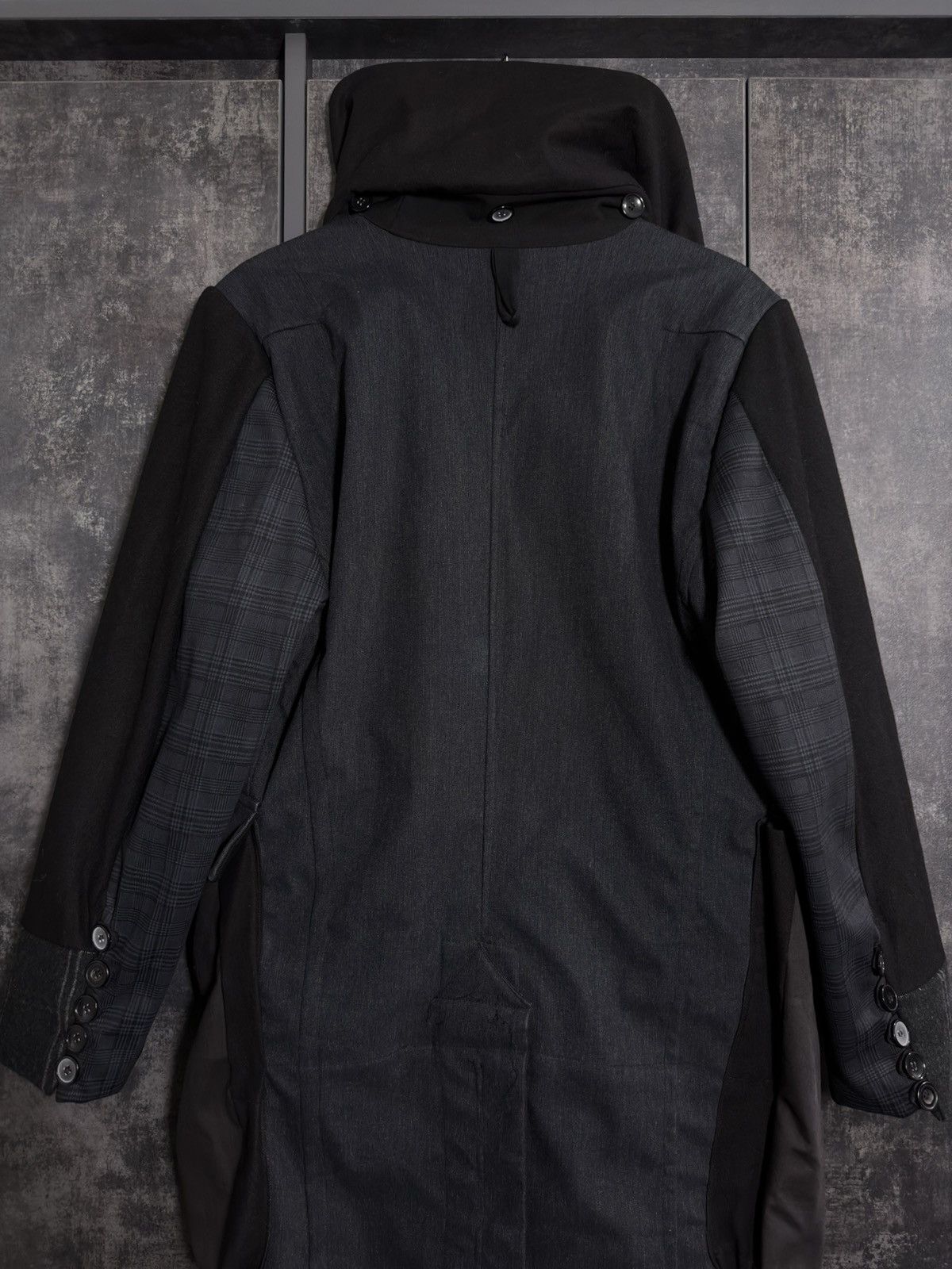 Tornado Mart Archive Tornado Mart Rebuild Coat Yohji Junya Miyake Acronym Size US L / EU 52-54 / 3 - 16 Thumbnail