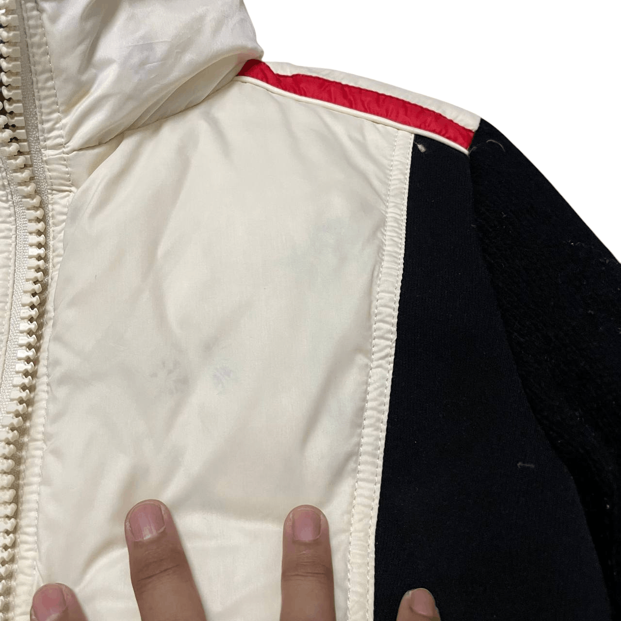 Moncler Moncler Knitted Sleeve Puffer Jacket Size S / US 4 / IT 40 - 7 Thumbnail