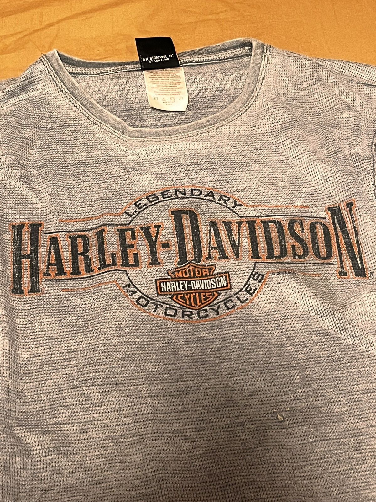 Harley Davidson × Vintage Vintage Harley Davidson thermal Size US XL / EU 56 / 4 - 6 Thumbnail