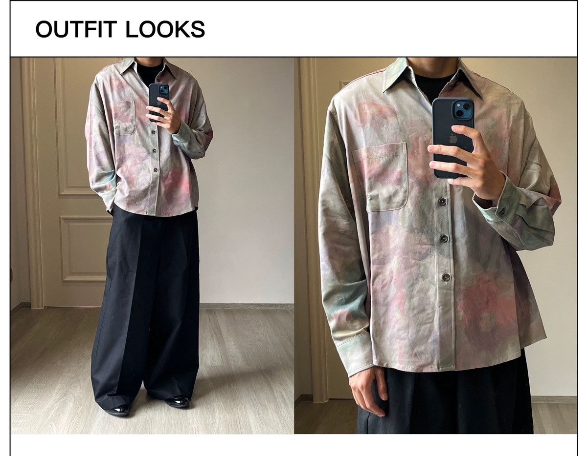 Other Oil-Painting Print Tencel Vintage Silhouette LS Shirt Size US M / EU 48-50 / 2 - 3 Thumbnail