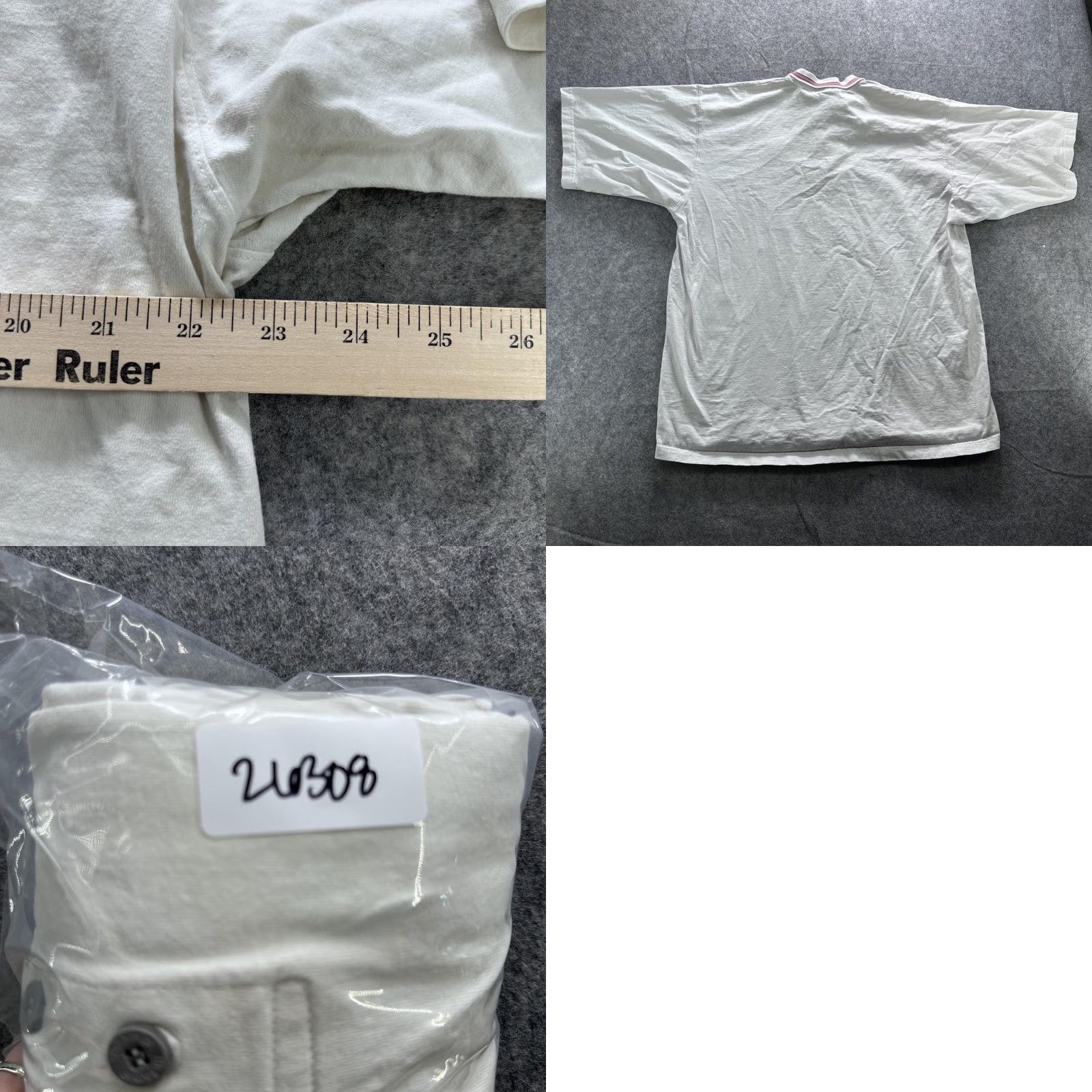 Wilson VINTAGE Wilson Polo Shirt Mens 2XL White Embroidered Logo 90s Tennis Golf Casual Short Sleeve Shirt Mens Size US XXL / EU 58 / 5 - 8 Thumbnail