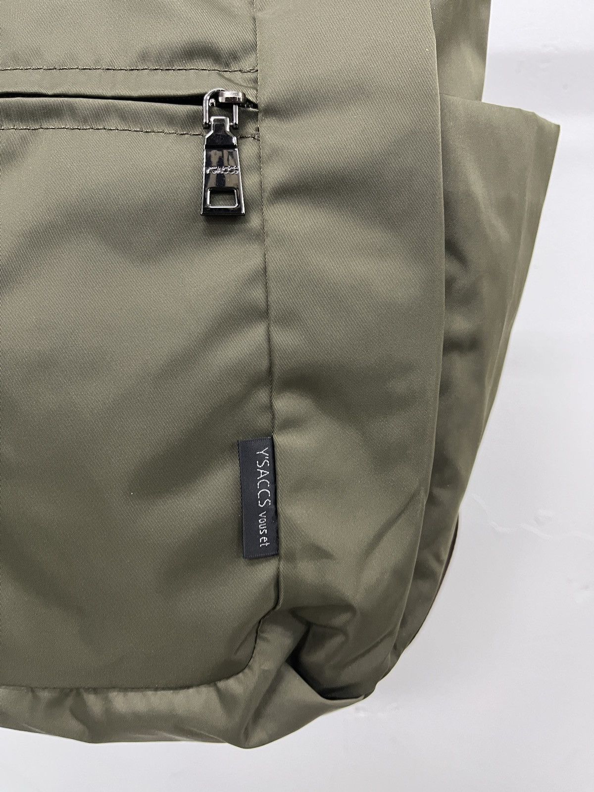 Yohji Yamamoto 2000s Y'saccs Yohji Yamamoto Nylon Backpack Re Nylon Style Size ONE SIZE - 3 Thumbnail