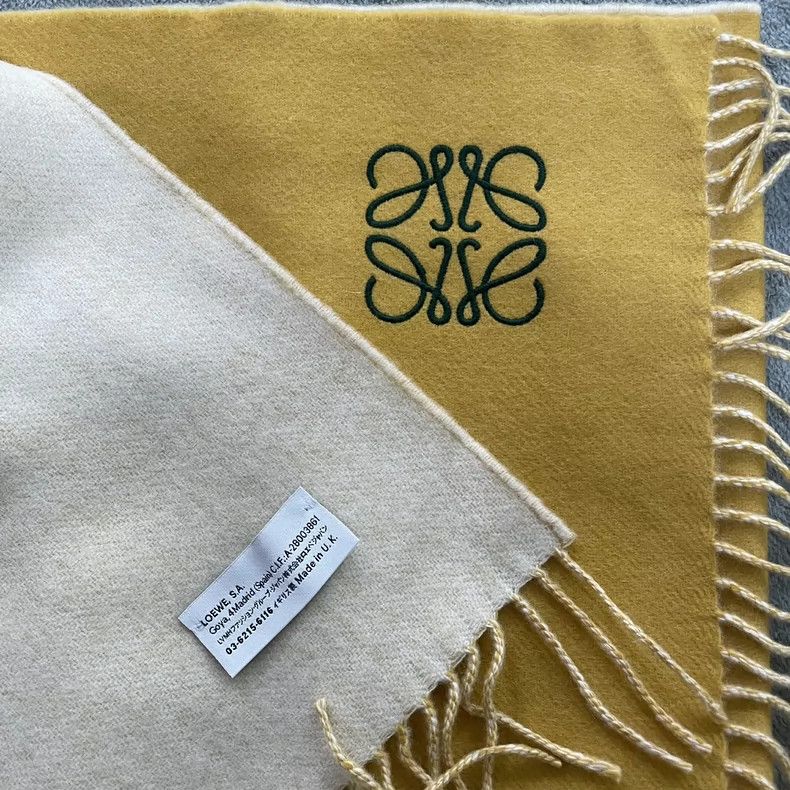Loewe Loewe Cashmere scarf Size ONE SIZE - 2 Thumbnail