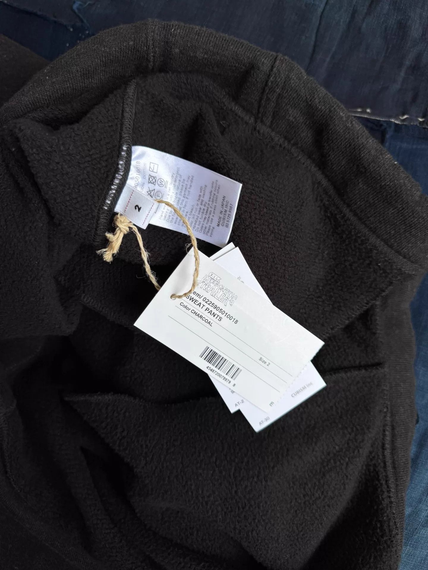 Visvim VISVIM 25AW ICT Charcoal 2 (No Pockets, Distressed) Size US 32 / EU 48 - 9 Thumbnail