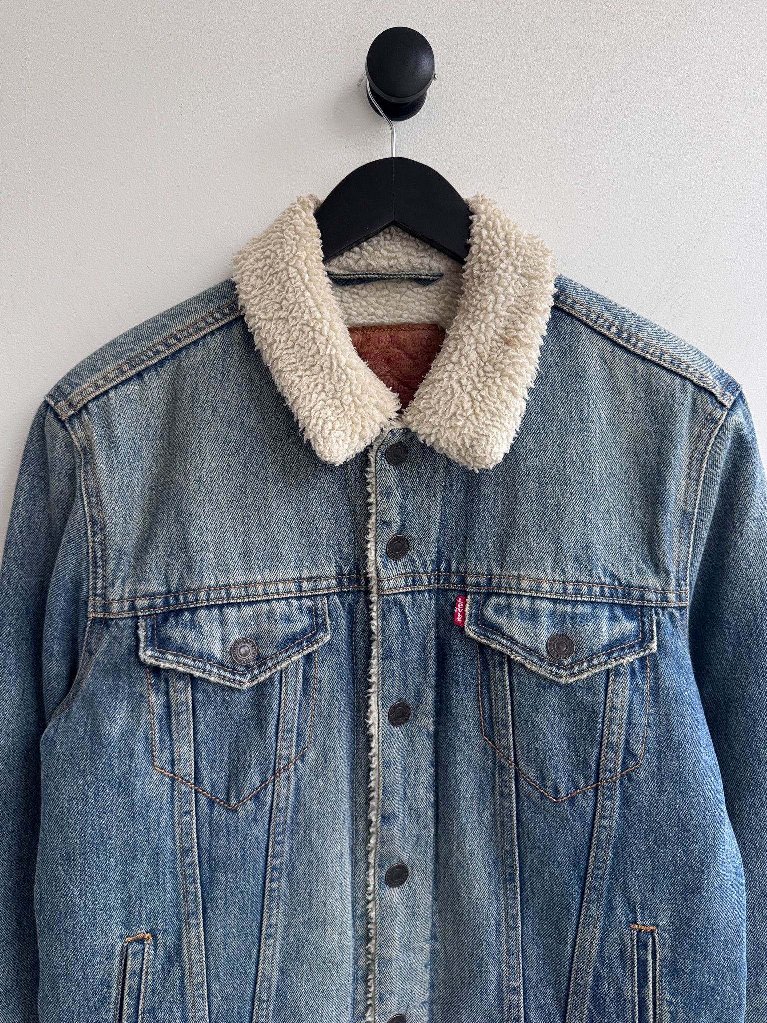 Levi's Levi's Sherpa Denim Jacket Size US S / EU 44-46 / 1 - 4 Thumbnail