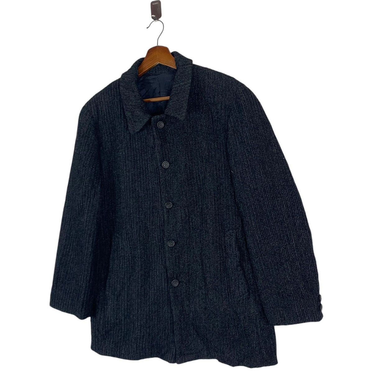 Tete Homme × Vintage VINTAGE TETE HOMME KATOH KAZUTAKA ISSEY MIYAKE BUTTON JACKET Size US M / EU 48-50 / 2 - 3 Thumbnail