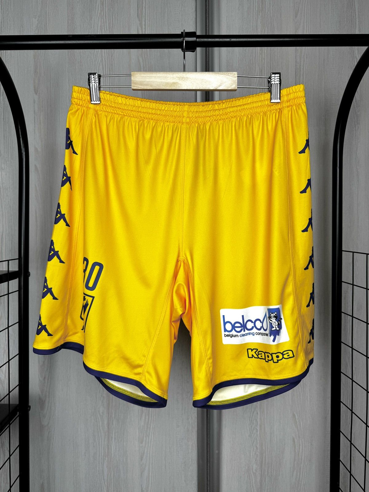 Kappa Kappa Kombat STVV Sint-Truiden match issue soccer shorts M Size US 32 / EU 48 - 5 Thumbnail