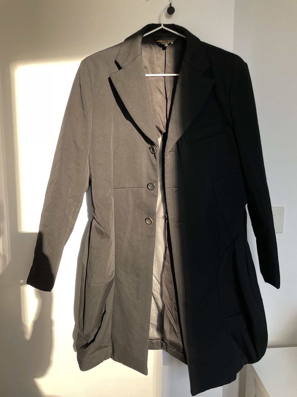 Comme des Garcons × Japanese Brand Comme Des Garçons black blazer jacket Size S / US 4 / IT 40 - 4 Thumbnail