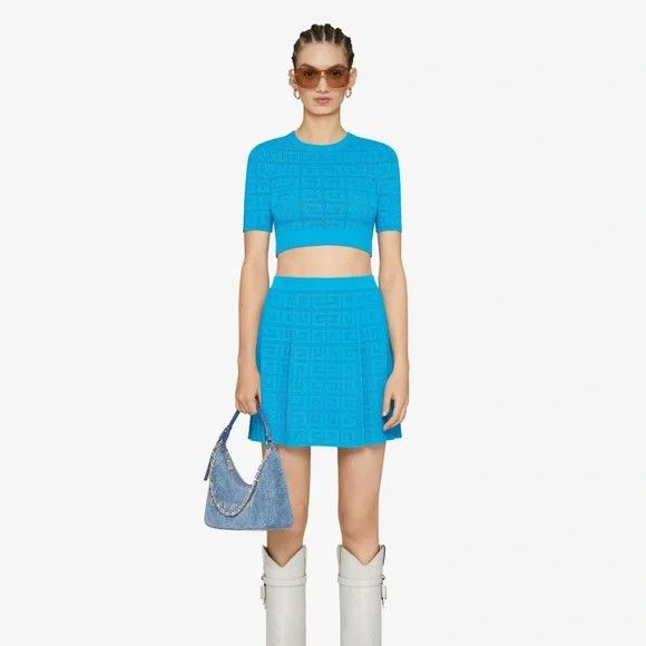 Givenchy GIVENCHY 4G Mini Skirt - NEW WITH TAGS Size 25" / US 0 / IT 36 - 9 Thumbnail